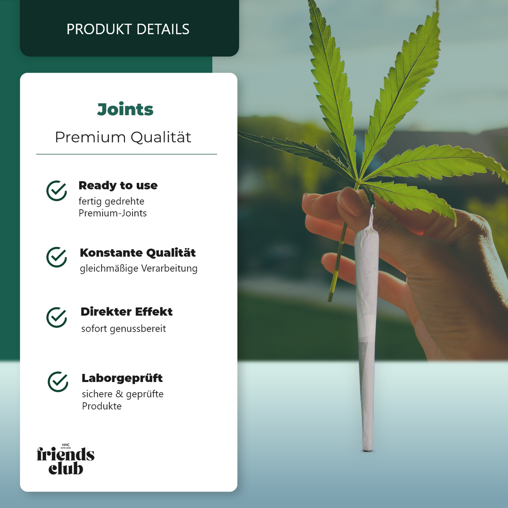 Blauer Lotus Joint 1 Stück-Smagro GmbH