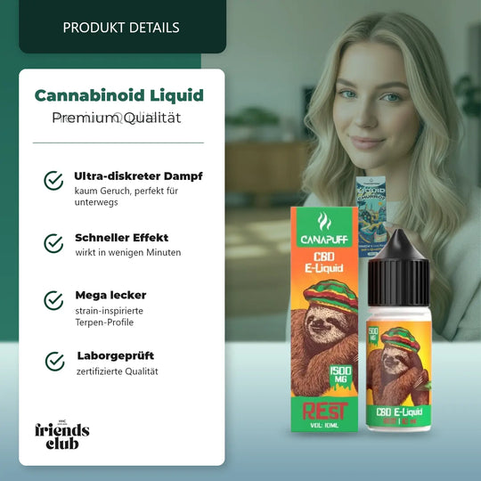CBD Liquid Rest 10ml-Smagro GmbH