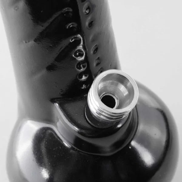 Penis Bong aus Keramik schwarz