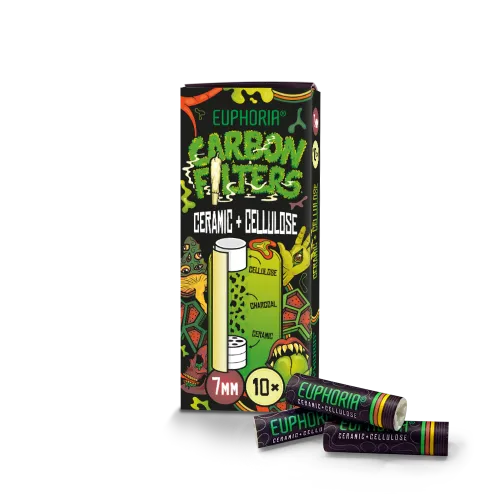 Euphoria Cellulose + Ceramic Carbon Filters 10 Stück-HHCFriends